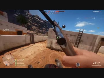 BF1 β プレイ動画#1-2