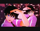 【MMD青エク】奥村兄弟が夏の夕刻に月見夜ラビットを踊ってくれたよ