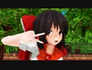 【東方MMD】 霊夢と撮影会(改造モデル)