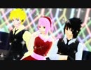 【MMDナルト】7班の3人でshake it!