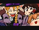 【東方】易者と霊夢の４コマ動画【手書き】