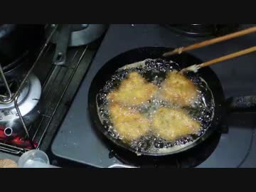 ひとくちカツで前祝い