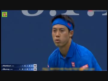 【全米オープン】 錦織、マレー破り4強進出！ 【ハイライト】