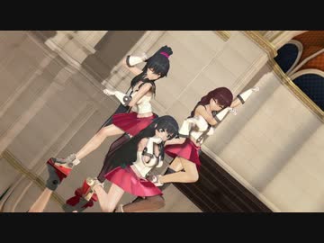 【ＭＭＤ艦これ】PiNK_CAT（本家、3人Ｖｅｒ.）  阿賀野型