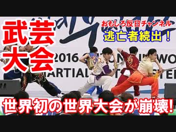 【韓国が世界初の国際武芸大会】 開催した結果！予定どおりに大混乱！