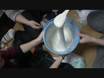 【バケツで】ねるねるねるね作ってみた
