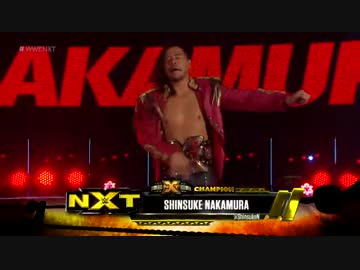 【NXT】中邑真輔vsスティーブ・カトラー