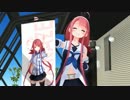 【MMD艦これ】タペストリーを江風さんに持ってもらいました