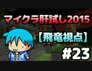 【Minecraft】マイクラ肝試し2015 #23【飛竜視点】