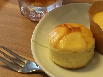 【気まぐれお茶会】ベイクドチーズケーキ【#3】