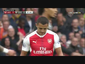 【EPL第4節】アーセナルvsサウサンプトン ハイライト