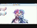 【リゼロ】ドット絵でラムレムを描いてみたーヨ【メイキング】