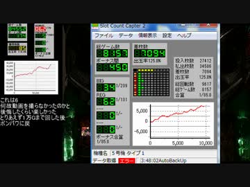 ボンバーパワフルⅡ　10万Gデータ取り(設定6)　14ほうえ