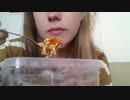【咀嚼音】Noodles with chickpea stew【ASMR】