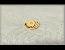 【紙粘土　玉子せんべいの作り方】