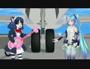 【MMD】シアンとミクが空港でコラボしたようです