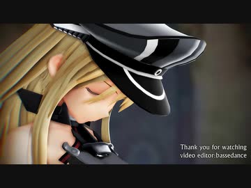 【MMD艦これ】Calc. piano ver. (ゴリマ式ビスマルクdrei) [1080p]