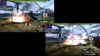 【MHX】白疾風狩猟依頼１０ ペア討伐 ３分１８秒４１【ライト・ライト】