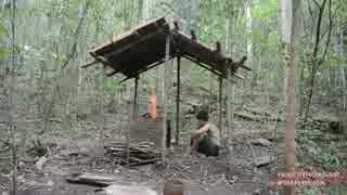 ホモと学ぶ丸瓦の小屋.Barrel Tiled Shed