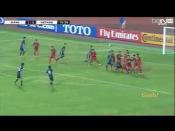 [AFC U-16]サッカー　日本代表vsベトナム代表