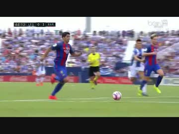 【16/17 La Liga】Leganes vs Barcelona Highlights