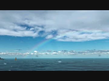 【ForzaHoraizon3体験版】海と空、あと虹（ドローン撮影）