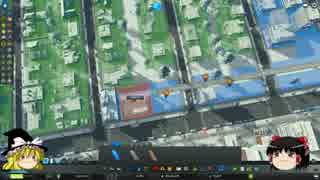 【ゆっくり実況】cities:skylines snow fall　10街目　人口50万人を目指して