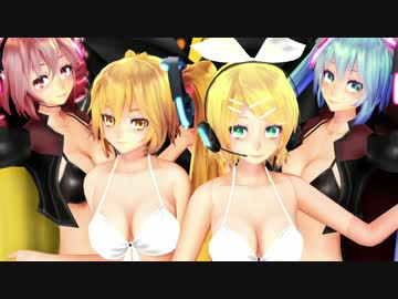 【MMD】Tda式改変小悪魔ネル＆リンDL再生御礼【モデル配布中】