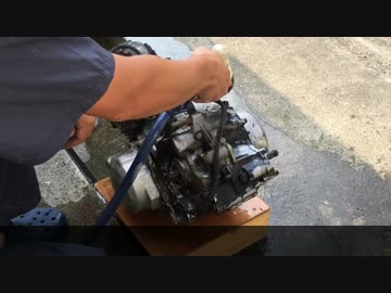 【YD125】バイクを弄りたい-06 エンジン降ろし編
