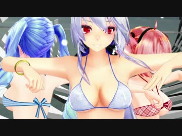 [MMD]弱音ハクで極楽浄土