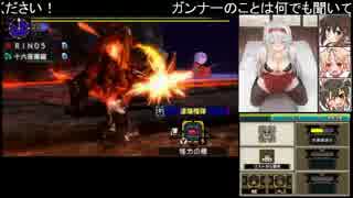 【MHX】岩穿狩猟依頼１０ ペア討伐 ２分１９秒１５【ヘビィ・ライト】