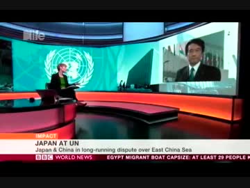 国連演説で北批判の安倍総理: BBCが難民受け入れない日本の広報官に…w
