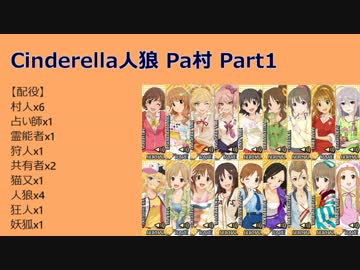 【iM@S人狼】シンデレラ人狼 Passion村 Part1