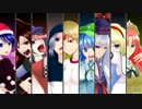【東方自作アレンジ】紅～紺3ボスメドレー