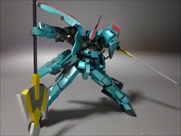 ＨＧグレイズリッターをちょっと気合を入れて作ってみた