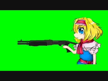 銃を撃つICG姉貴