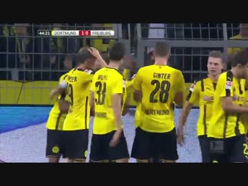 【ブンデスリーガ第5節】ドルトムントvsフライブルク ハイライト