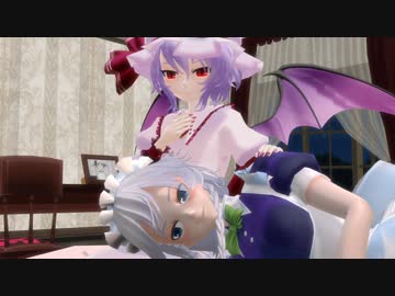 【東方MMD】咲夜の何気ない夜