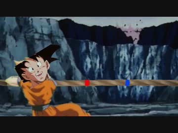 もしもブロリー達が綱引き大会をしたら【単体うｐ】