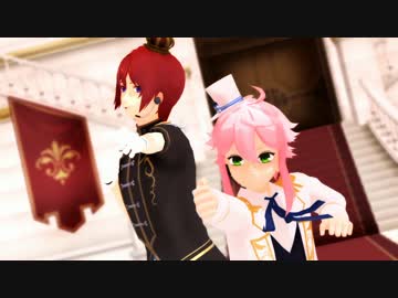 【MMDあんスタ】おこちゃま戦争【司と桃李】