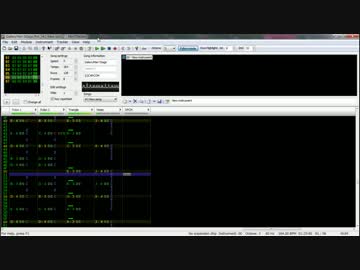 ギャラクシーマンステージをFamiTrackerで打ち込んでみた