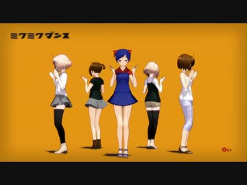 【MikuMikuDance】テストモデルで何らかのテスト【モデル配布】