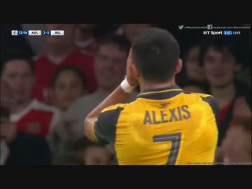 【16/17CL】アーセナルvsバーゼル ハイライト