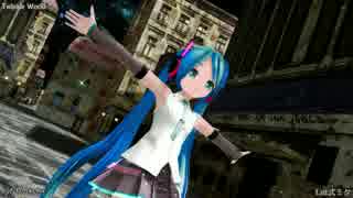 【MMD】Twinkle World (Lat式初音ミク改変V4X風モデル) [1080p]