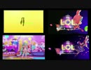 【初音ミク】LOL -lots of laugh- 4画面同時比較動画