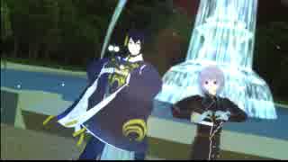 【MMD刀剣乱舞】メリーメリー【三日月、骨喰】