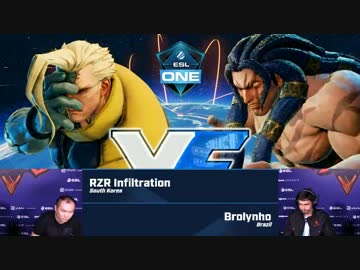 ESL BrooklynBeatdown スト5 TOP32Winners Infiltration vs Brolynho