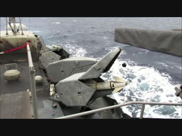 ギリシャ海軍のミサイル発射機がすごくかっこいい