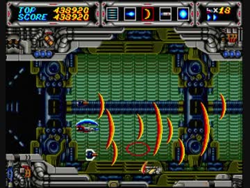 Thunder Force III[GENESIS版実機(Sound Mod) HARD STAGE 6～エンディング](2/2)