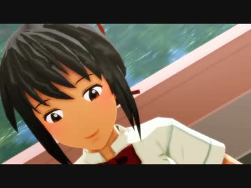 [MMD]　宮水三葉が極楽浄土を踊るようです。